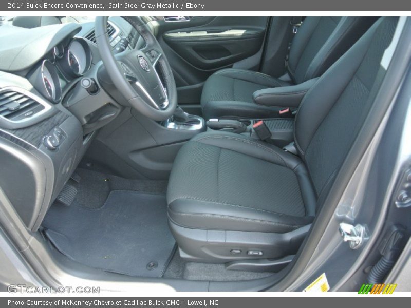 Satin Steel Gray Metallic / Ebony 2014 Buick Encore Convenience