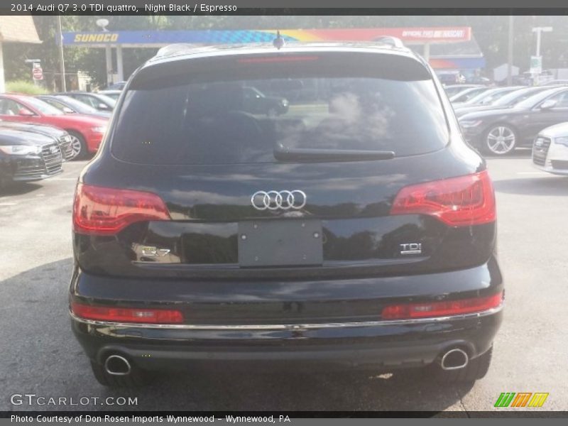 Night Black / Espresso 2014 Audi Q7 3.0 TDI quattro
