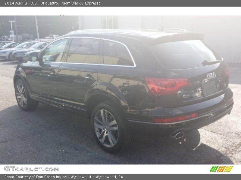 Night Black / Espresso 2014 Audi Q7 3.0 TDI quattro