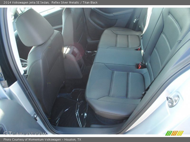 Reflex Silver Metallic / Titan Black 2014 Volkswagen Jetta SE Sedan