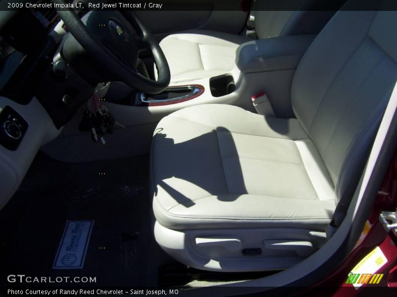 Red Jewel Tintcoat / Gray 2009 Chevrolet Impala LT