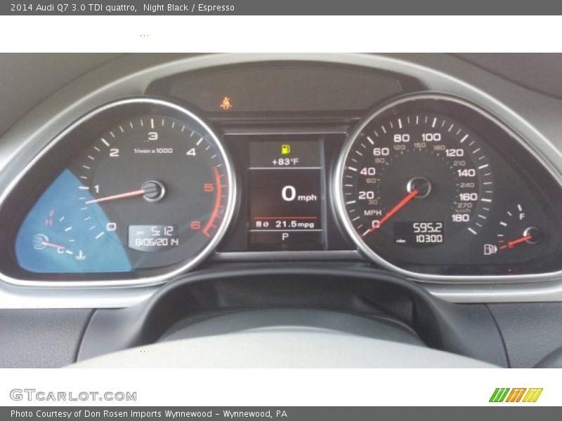 Night Black / Espresso 2014 Audi Q7 3.0 TDI quattro