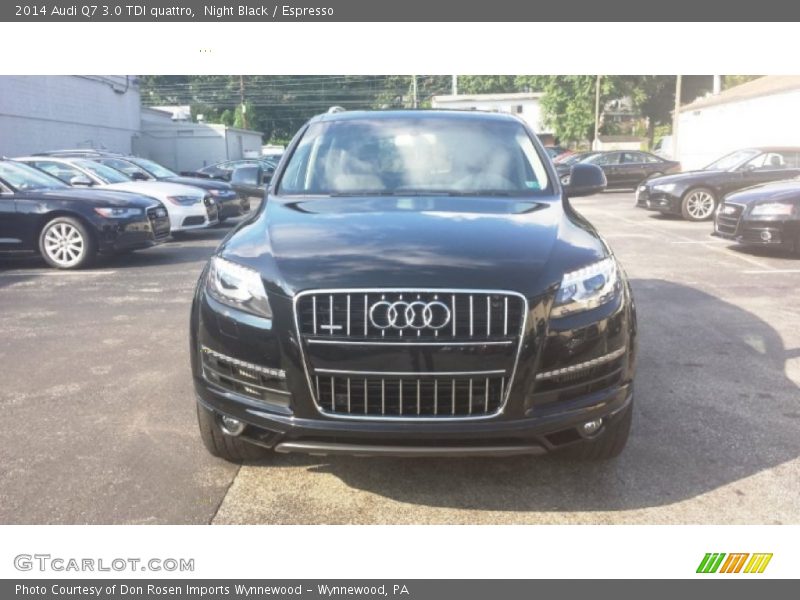 Night Black / Espresso 2014 Audi Q7 3.0 TDI quattro