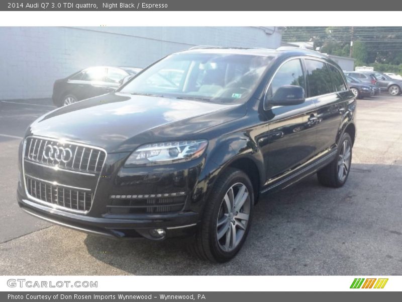 Night Black / Espresso 2014 Audi Q7 3.0 TDI quattro