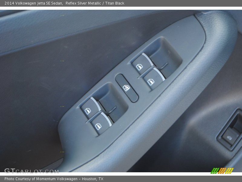 Reflex Silver Metallic / Titan Black 2014 Volkswagen Jetta SE Sedan