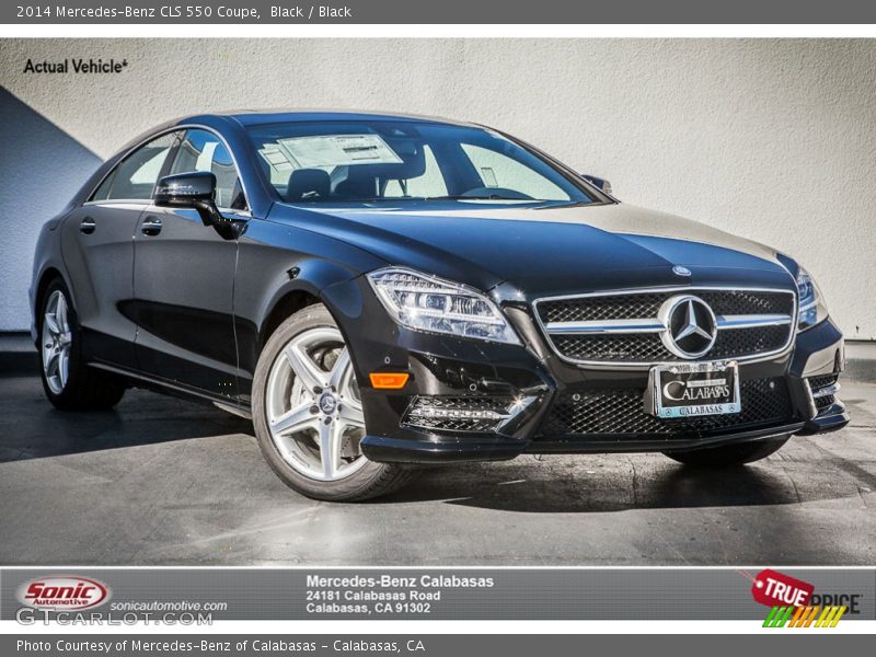 Black / Black 2014 Mercedes-Benz CLS 550 Coupe