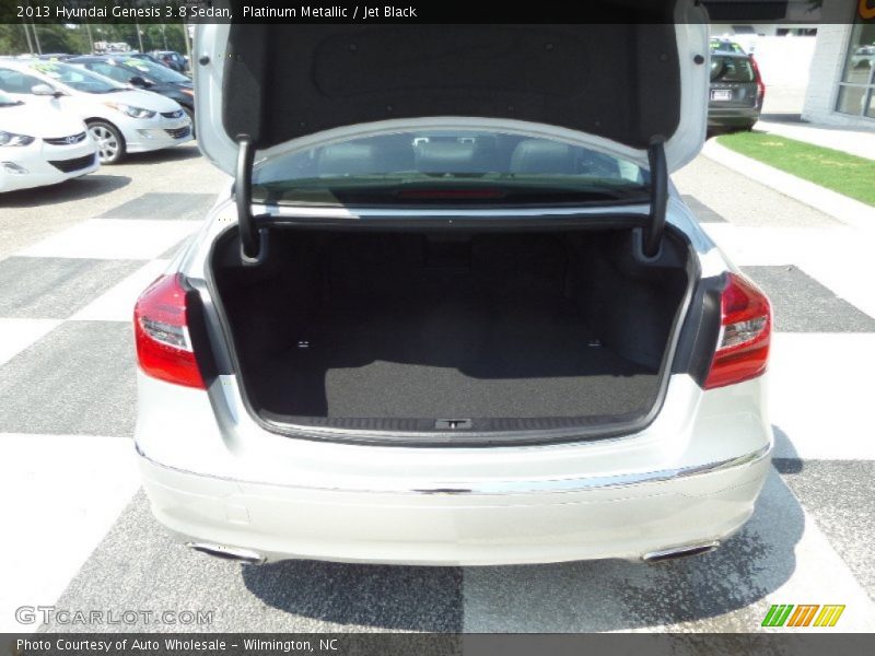 Platinum Metallic / Jet Black 2013 Hyundai Genesis 3.8 Sedan