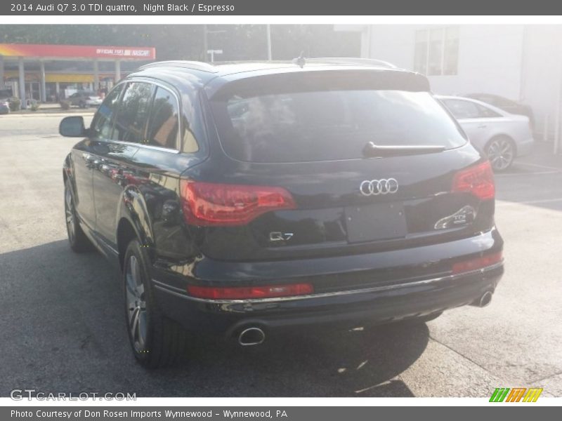 Night Black / Espresso 2014 Audi Q7 3.0 TDI quattro