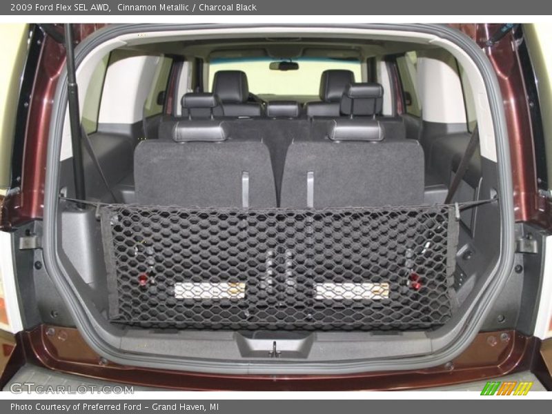 Cinnamon Metallic / Charcoal Black 2009 Ford Flex SEL AWD