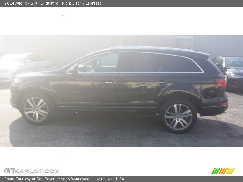 Night Black / Espresso 2014 Audi Q7 3.0 TDI quattro