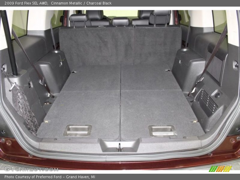 Cinnamon Metallic / Charcoal Black 2009 Ford Flex SEL AWD