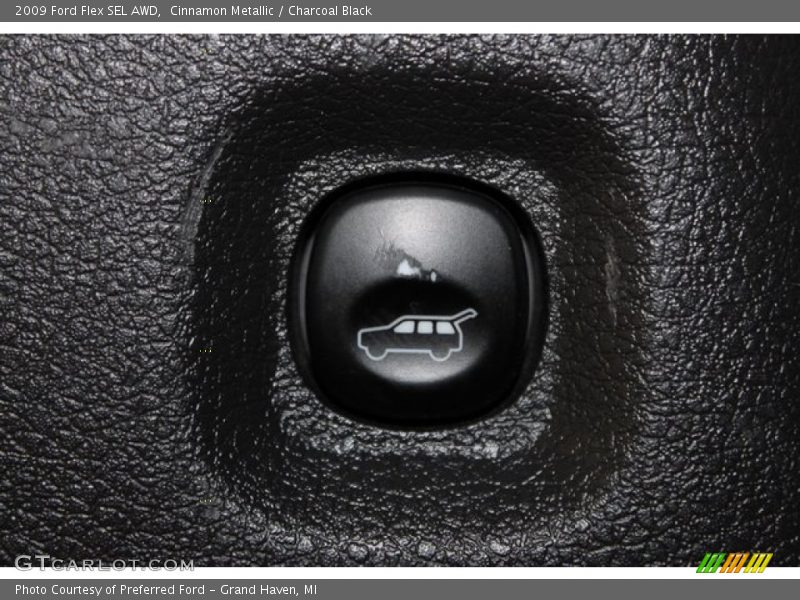 Cinnamon Metallic / Charcoal Black 2009 Ford Flex SEL AWD