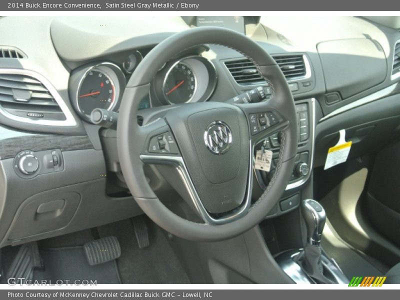 Satin Steel Gray Metallic / Ebony 2014 Buick Encore Convenience