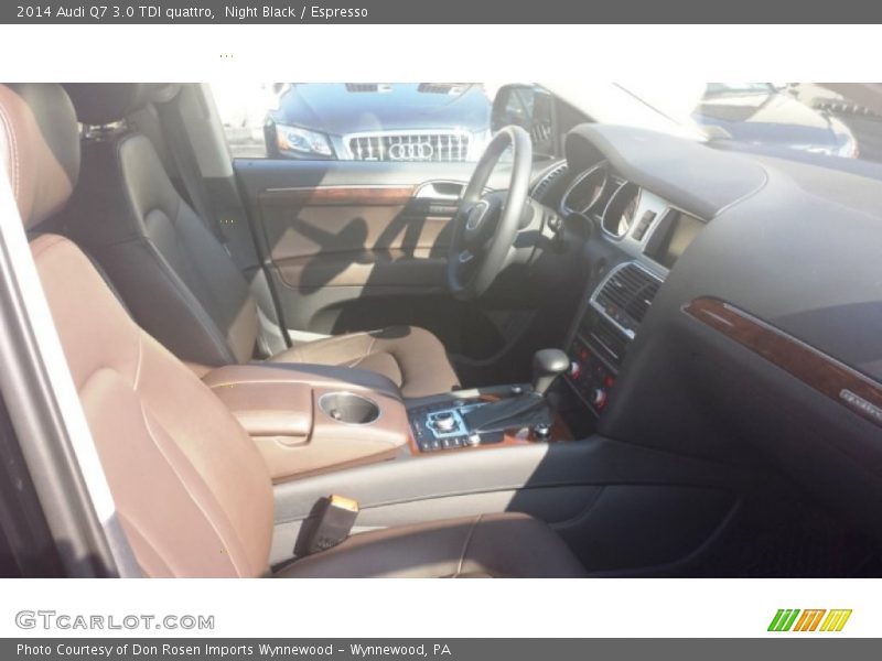Night Black / Espresso 2014 Audi Q7 3.0 TDI quattro