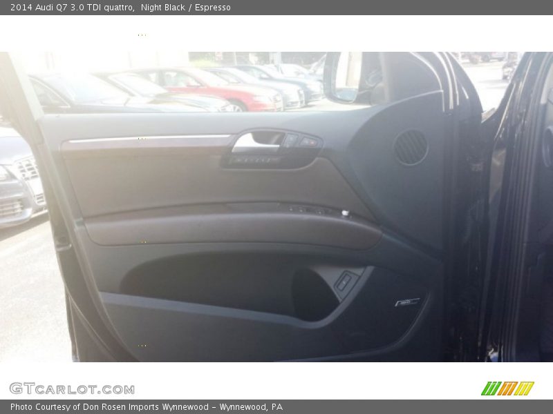 Night Black / Espresso 2014 Audi Q7 3.0 TDI quattro