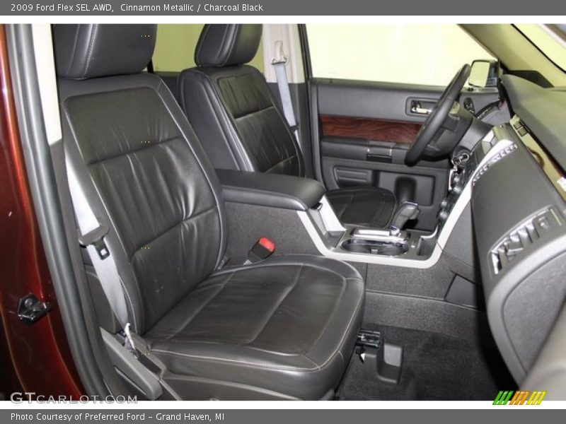 Cinnamon Metallic / Charcoal Black 2009 Ford Flex SEL AWD