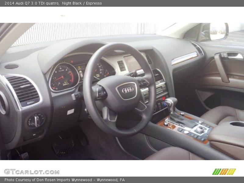 Night Black / Espresso 2014 Audi Q7 3.0 TDI quattro