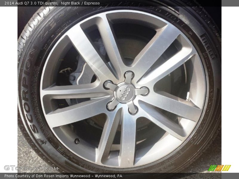 Night Black / Espresso 2014 Audi Q7 3.0 TDI quattro