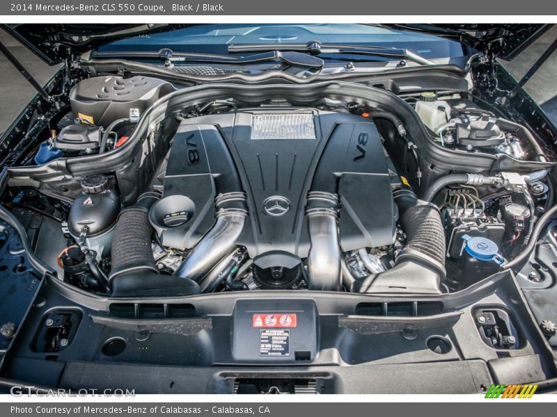 Black / Black 2014 Mercedes-Benz CLS 550 Coupe