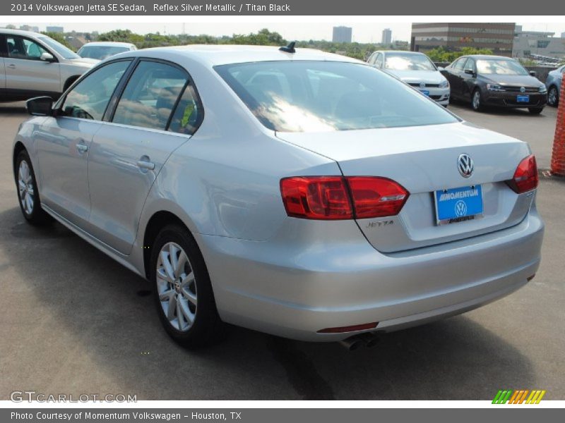 Reflex Silver Metallic / Titan Black 2014 Volkswagen Jetta SE Sedan