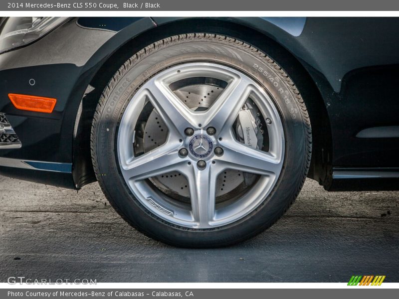 Black / Black 2014 Mercedes-Benz CLS 550 Coupe