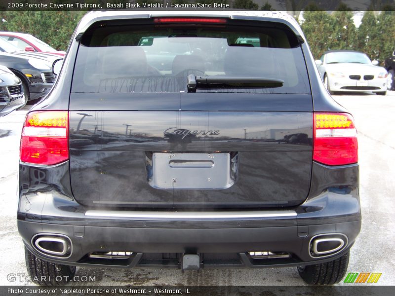 Basalt Black Metallic / Havanna/Sand Beige 2009 Porsche Cayenne Tiptronic