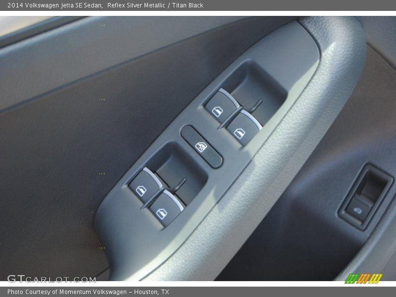 Reflex Silver Metallic / Titan Black 2014 Volkswagen Jetta SE Sedan