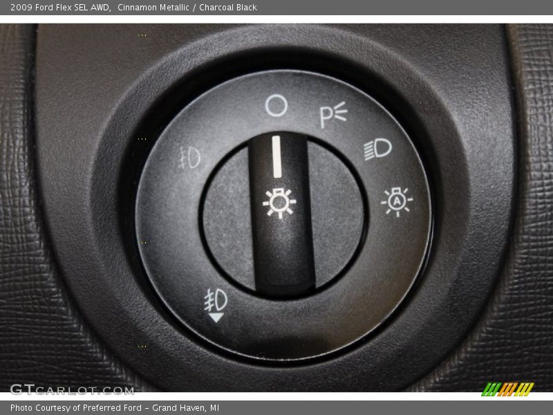 Cinnamon Metallic / Charcoal Black 2009 Ford Flex SEL AWD