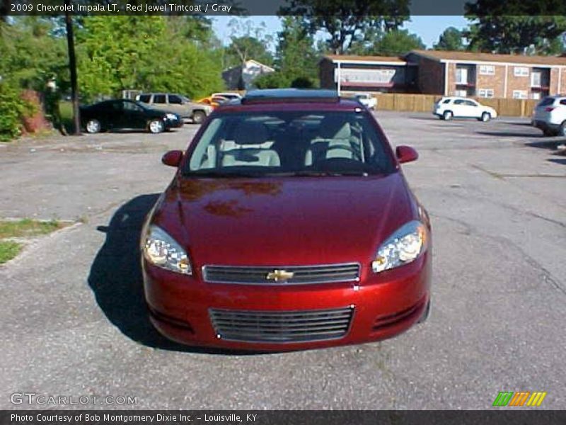 Red Jewel Tintcoat / Gray 2009 Chevrolet Impala LT