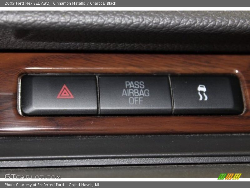 Cinnamon Metallic / Charcoal Black 2009 Ford Flex SEL AWD