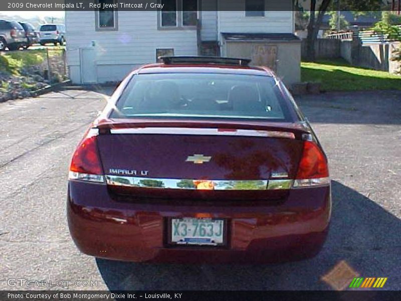 Red Jewel Tintcoat / Gray 2009 Chevrolet Impala LT