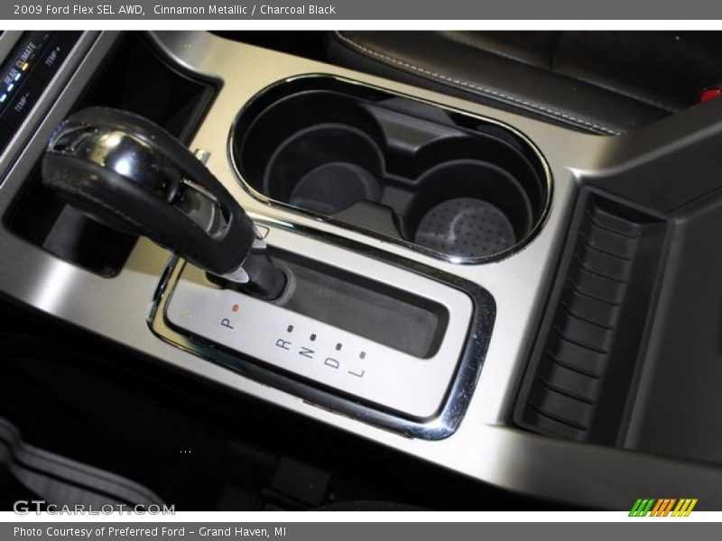Cinnamon Metallic / Charcoal Black 2009 Ford Flex SEL AWD