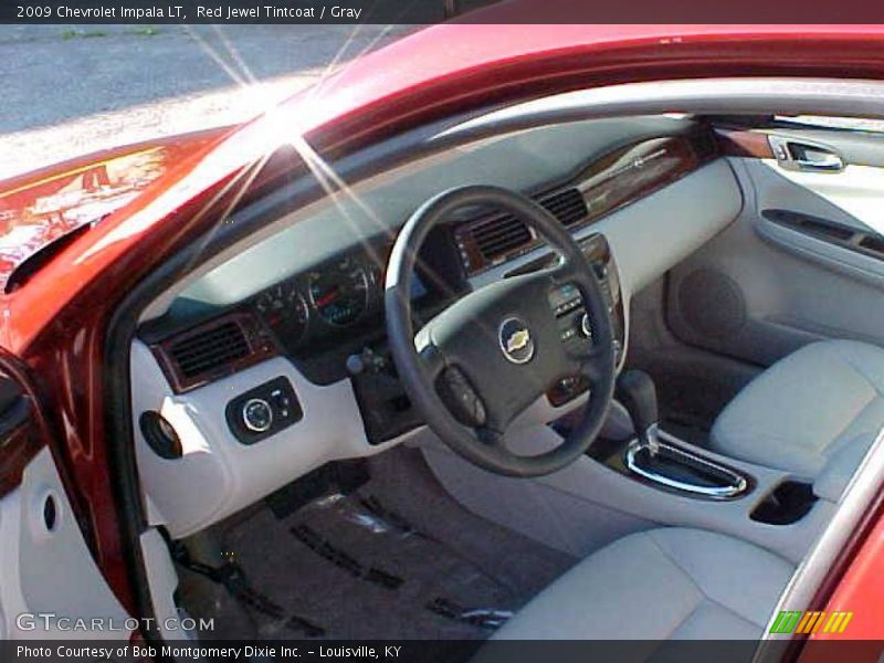 Red Jewel Tintcoat / Gray 2009 Chevrolet Impala LT