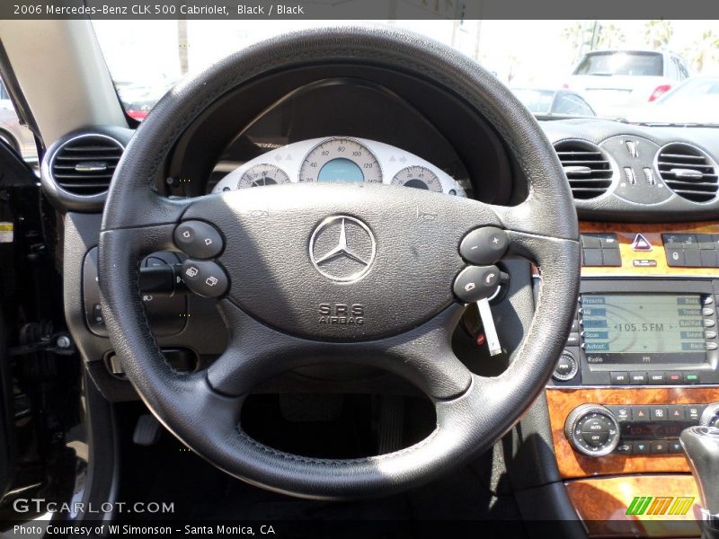  2006 CLK 500 Cabriolet Steering Wheel