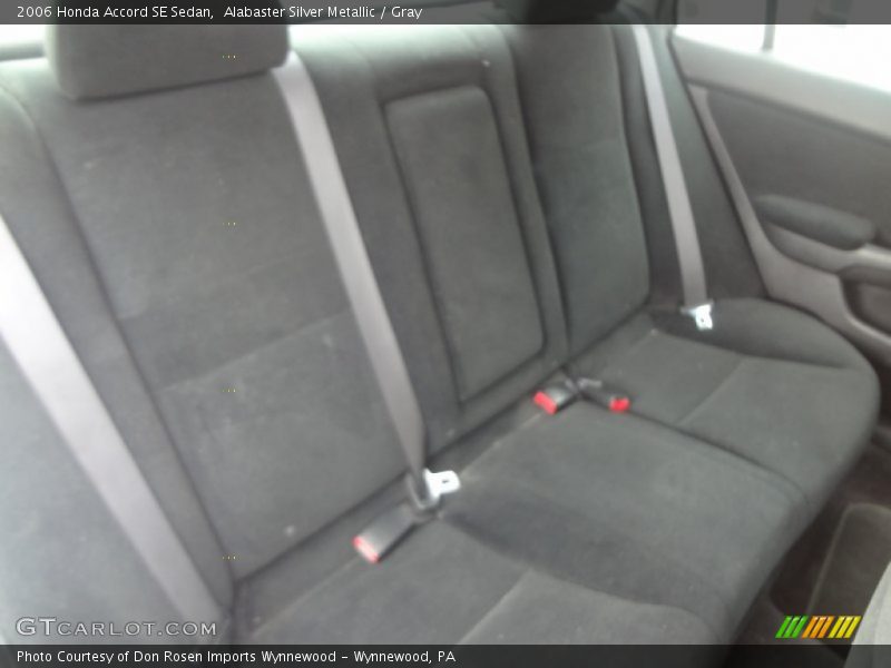 Alabaster Silver Metallic / Gray 2006 Honda Accord SE Sedan