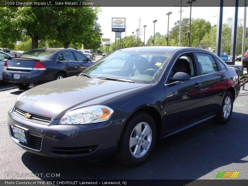 Slate Metallic / Ebony 2009 Chevrolet Impala LT