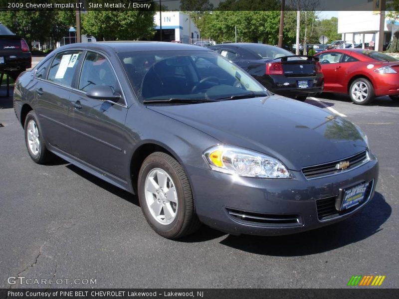 Slate Metallic / Ebony 2009 Chevrolet Impala LT