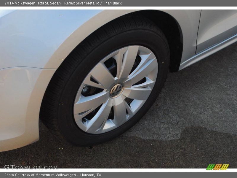Reflex Silver Metallic / Titan Black 2014 Volkswagen Jetta SE Sedan
