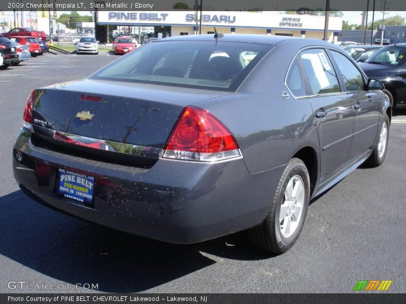 Slate Metallic / Ebony 2009 Chevrolet Impala LT