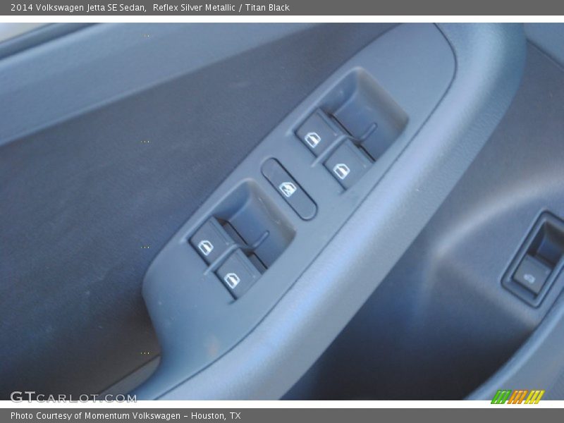 Reflex Silver Metallic / Titan Black 2014 Volkswagen Jetta SE Sedan