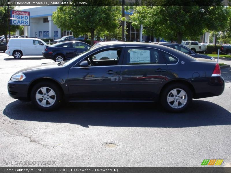 Slate Metallic / Ebony 2009 Chevrolet Impala LT