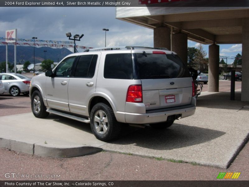 Silver Birch Metallic / Midnight Grey 2004 Ford Explorer Limited 4x4