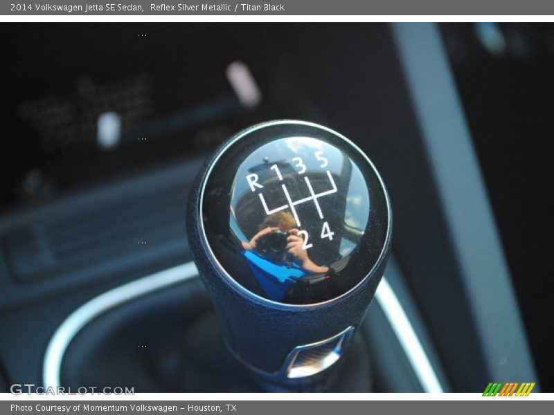 Reflex Silver Metallic / Titan Black 2014 Volkswagen Jetta SE Sedan