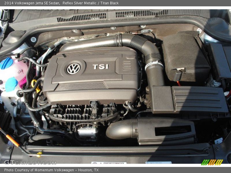 Reflex Silver Metallic / Titan Black 2014 Volkswagen Jetta SE Sedan