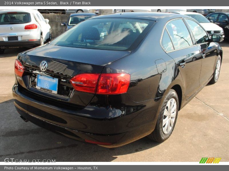 Black / Titan Black 2014 Volkswagen Jetta S Sedan