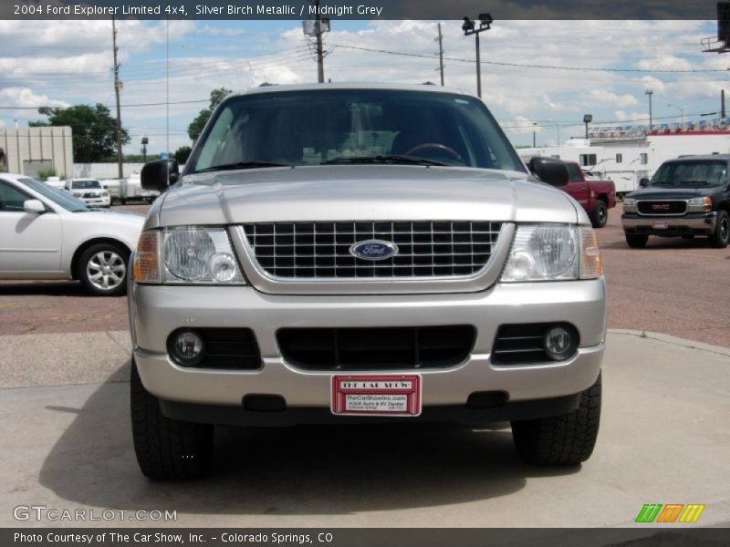 Silver Birch Metallic / Midnight Grey 2004 Ford Explorer Limited 4x4