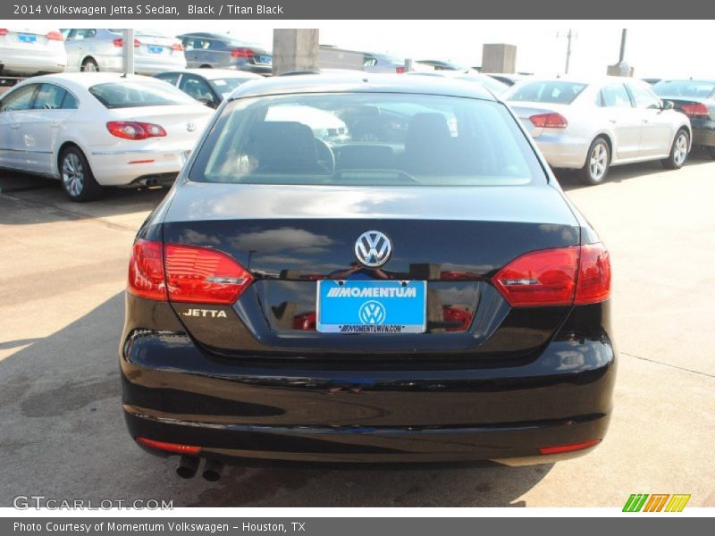 Black / Titan Black 2014 Volkswagen Jetta S Sedan