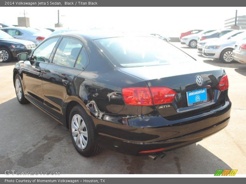 Black / Titan Black 2014 Volkswagen Jetta S Sedan