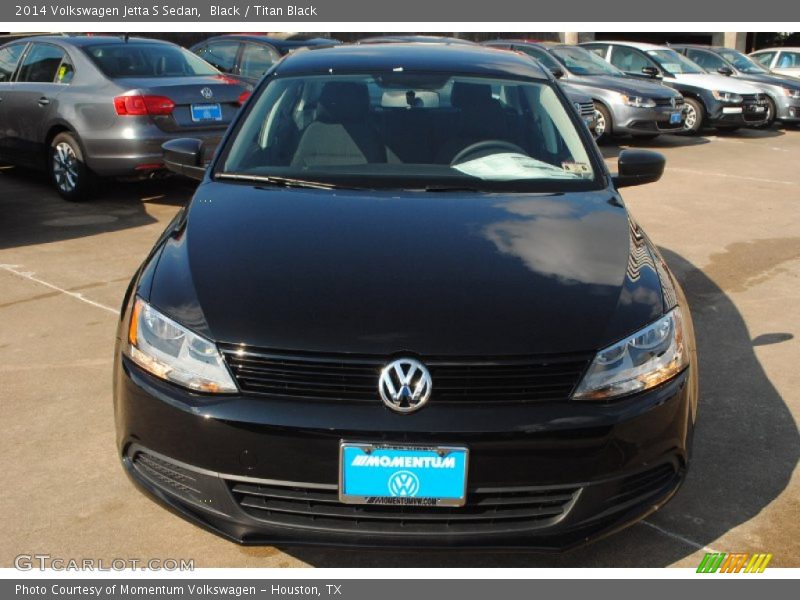 Black / Titan Black 2014 Volkswagen Jetta S Sedan