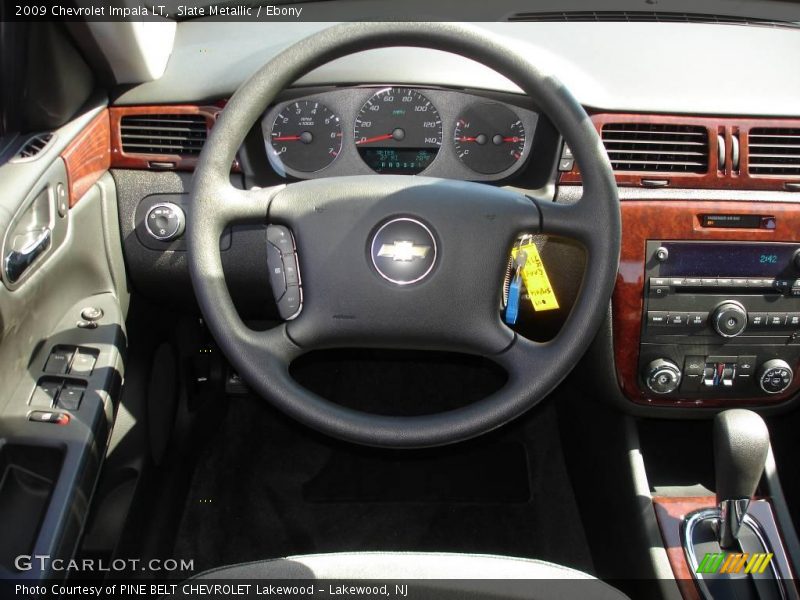 Slate Metallic / Ebony 2009 Chevrolet Impala LT